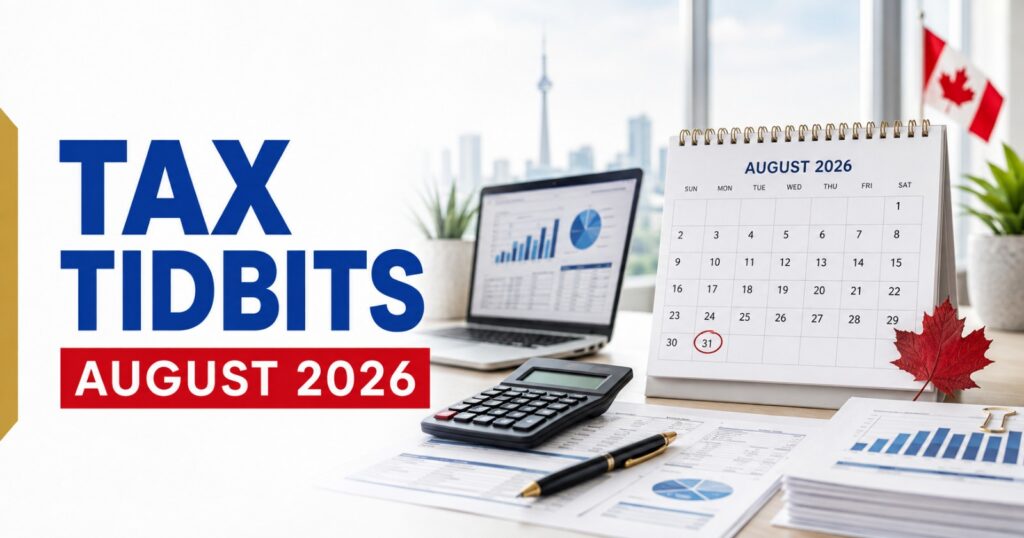 Tax Tidbits – August 2026